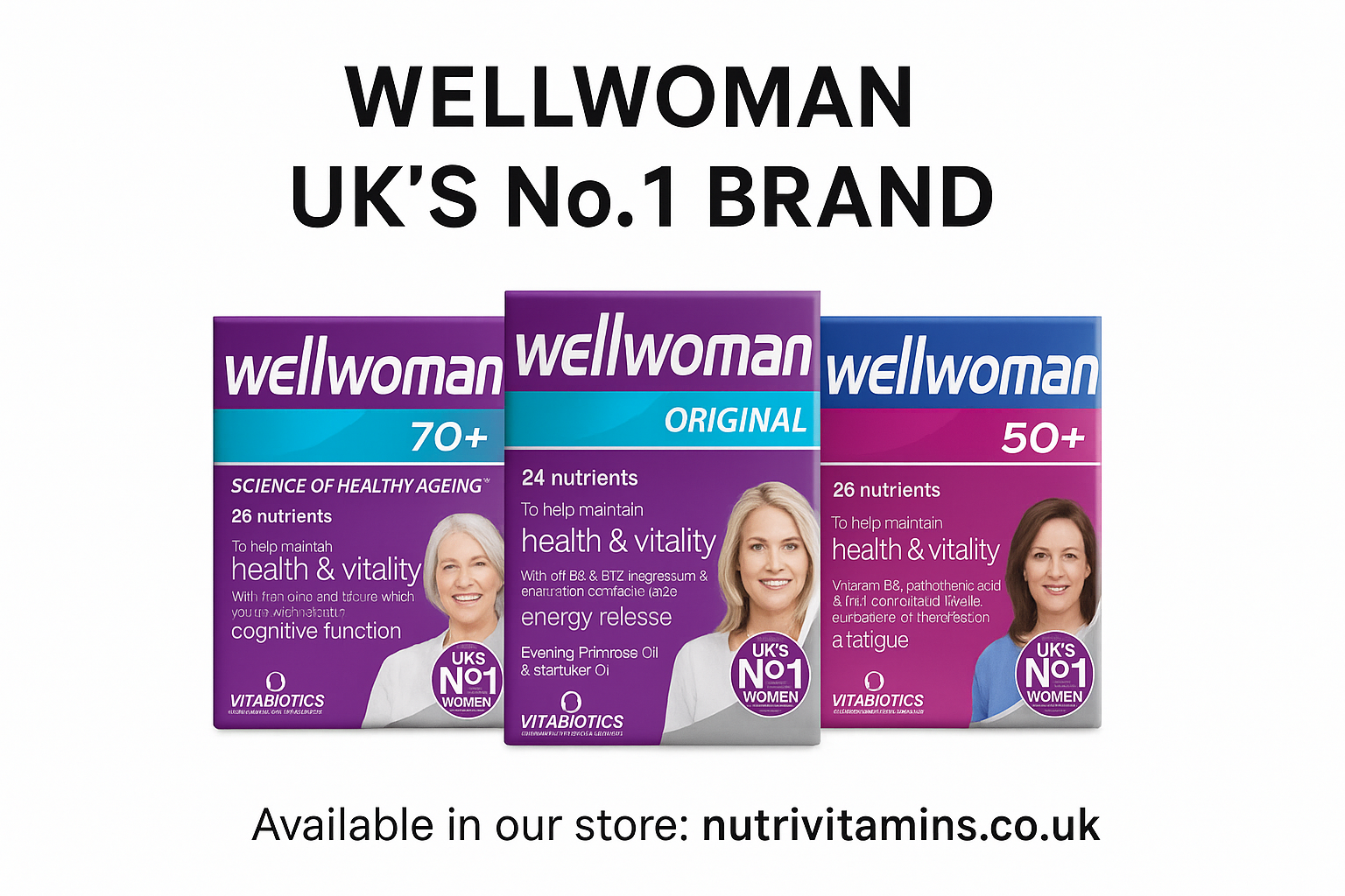 Wellwoman Supplements Advertisement....